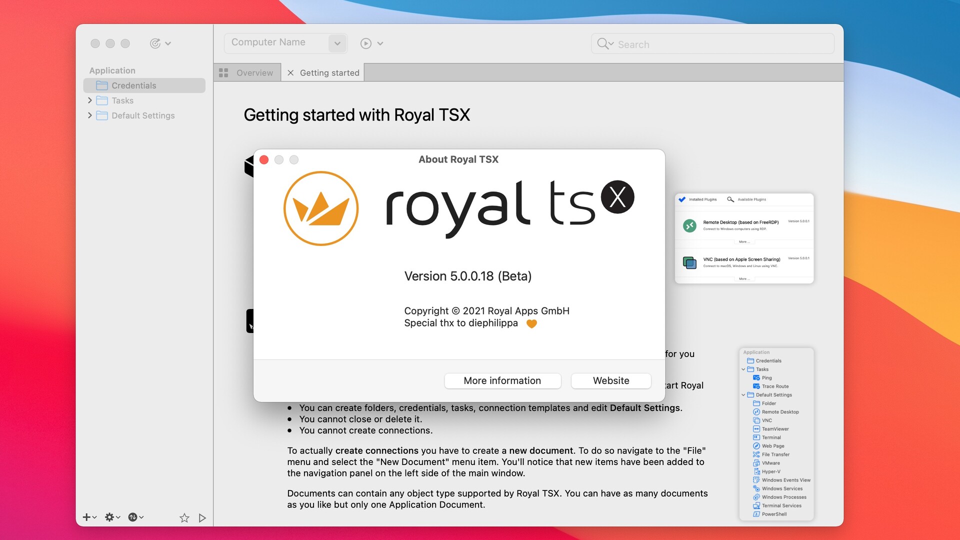 royal tsx for mac